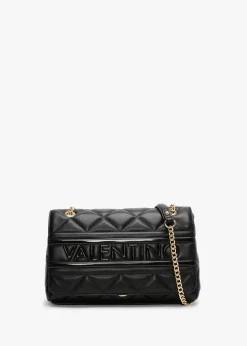 Ada Black Quilted Satchel Bag