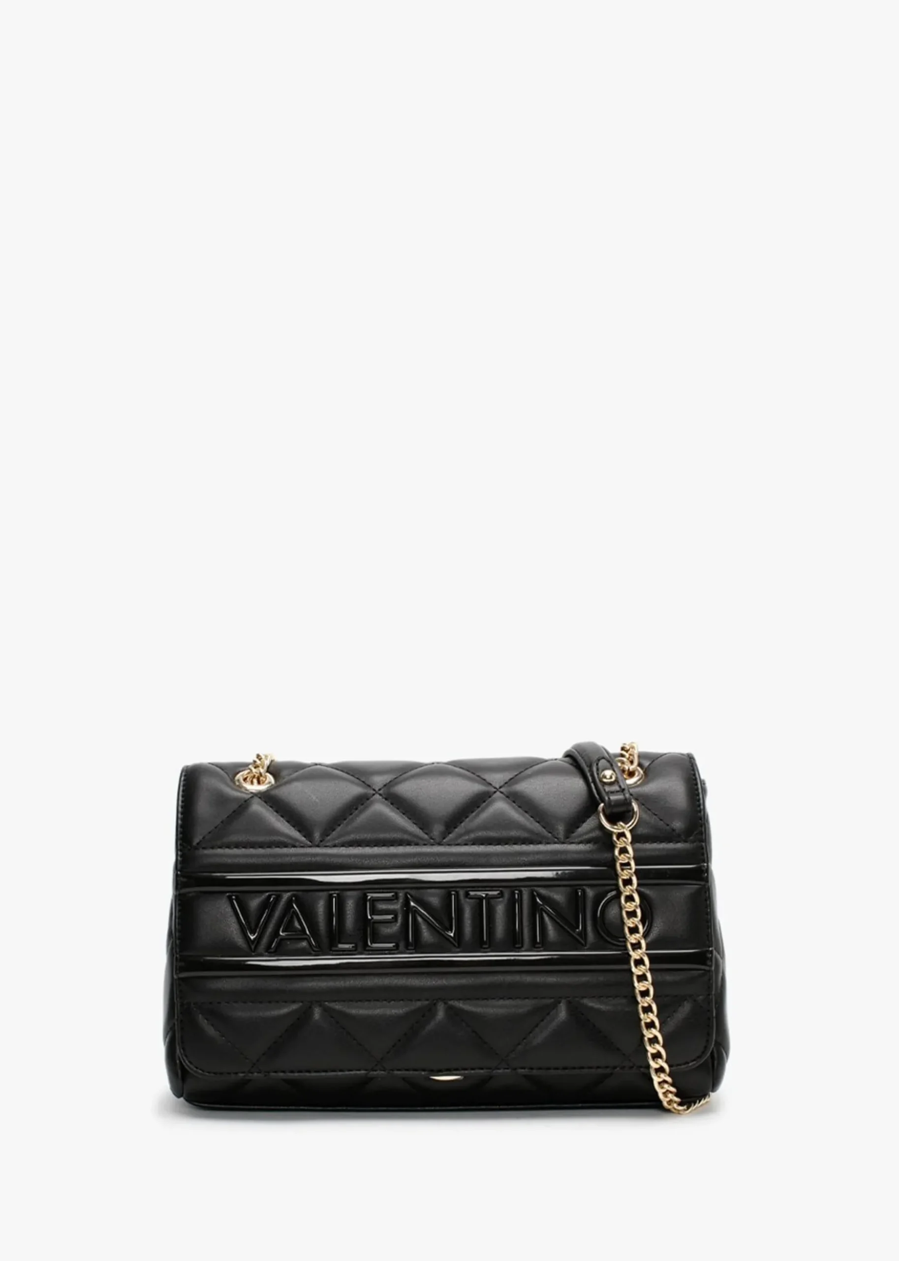 Ada Black Quilted Satchel Bag