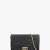 Adair 20 Black Leather Cross-Body Bag