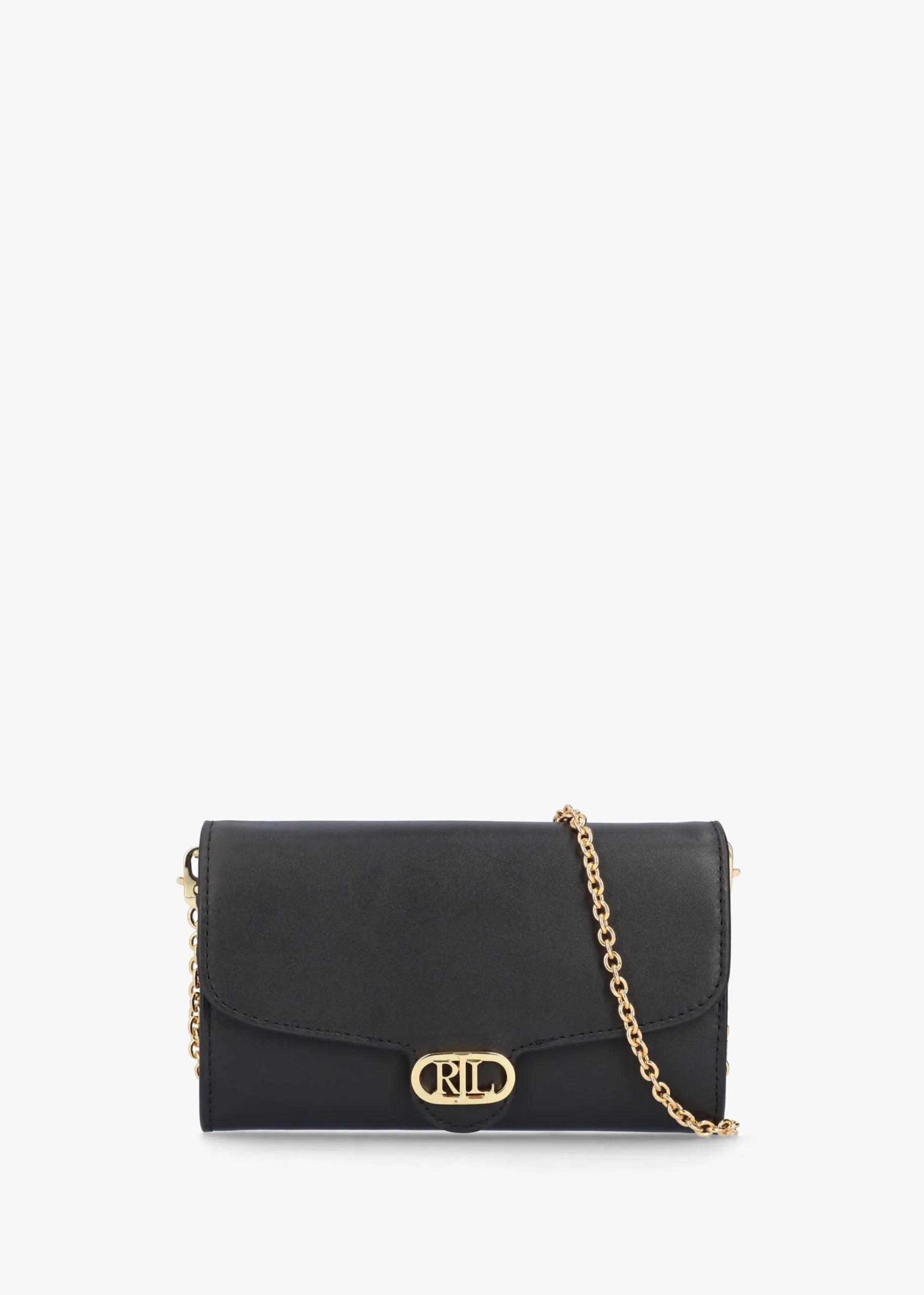 Adair 20 Black Leather Cross-Body Bag