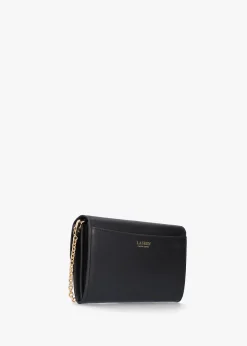 Adair 20 Black Leather Cross-Body Bag