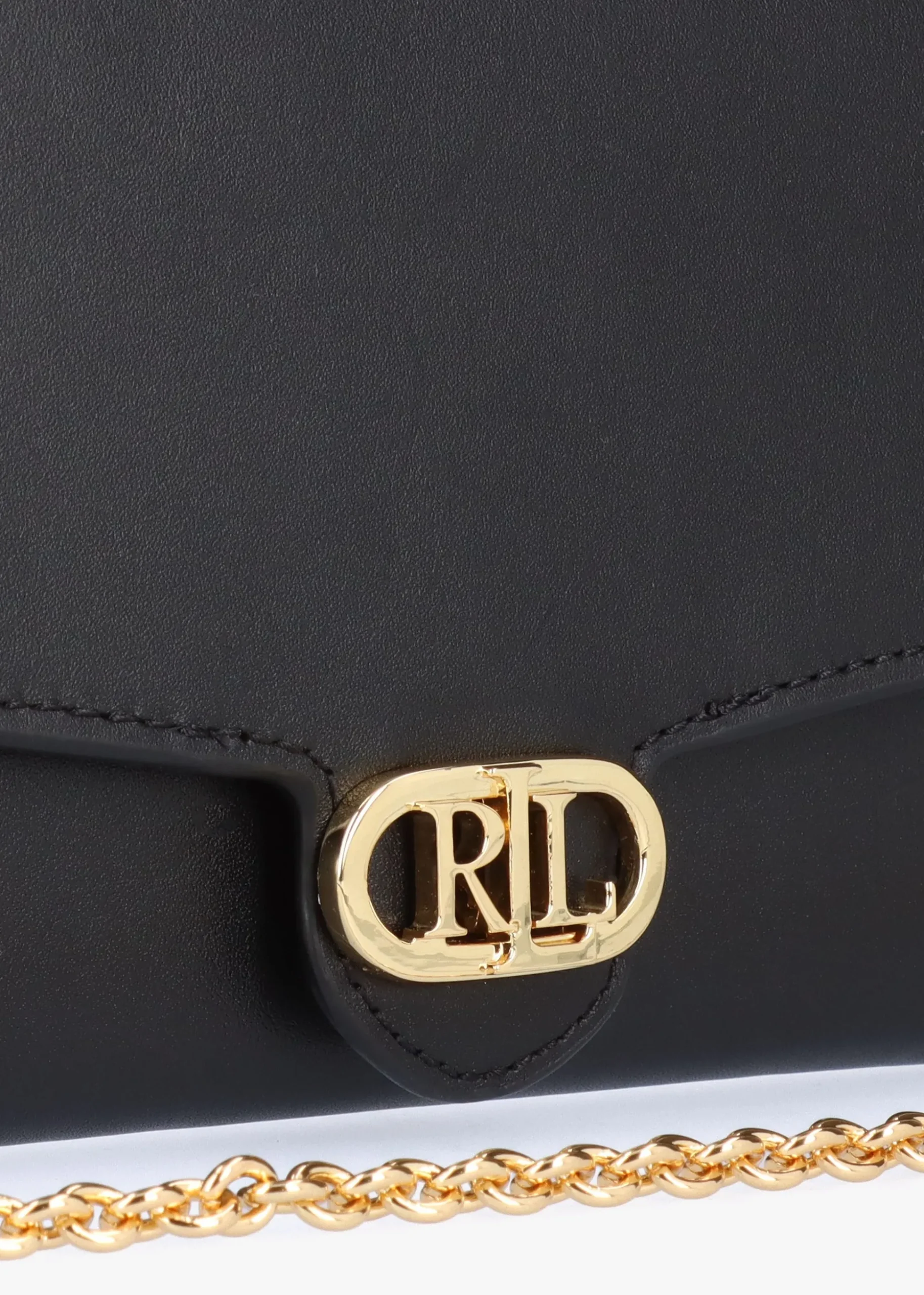 Adair 20 Black Leather Cross-Body Bag