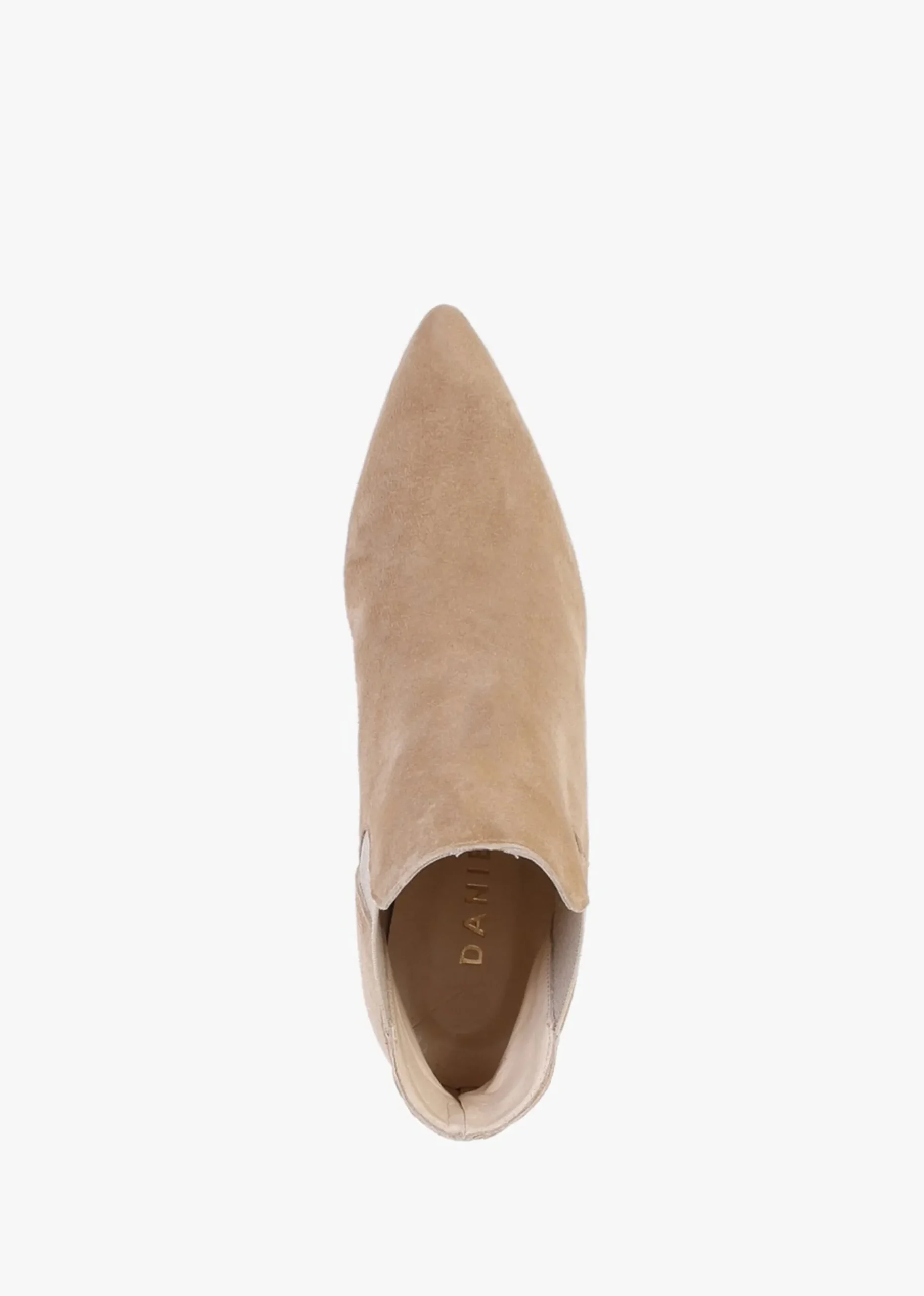 Adril Beige Suede Ankle Boots