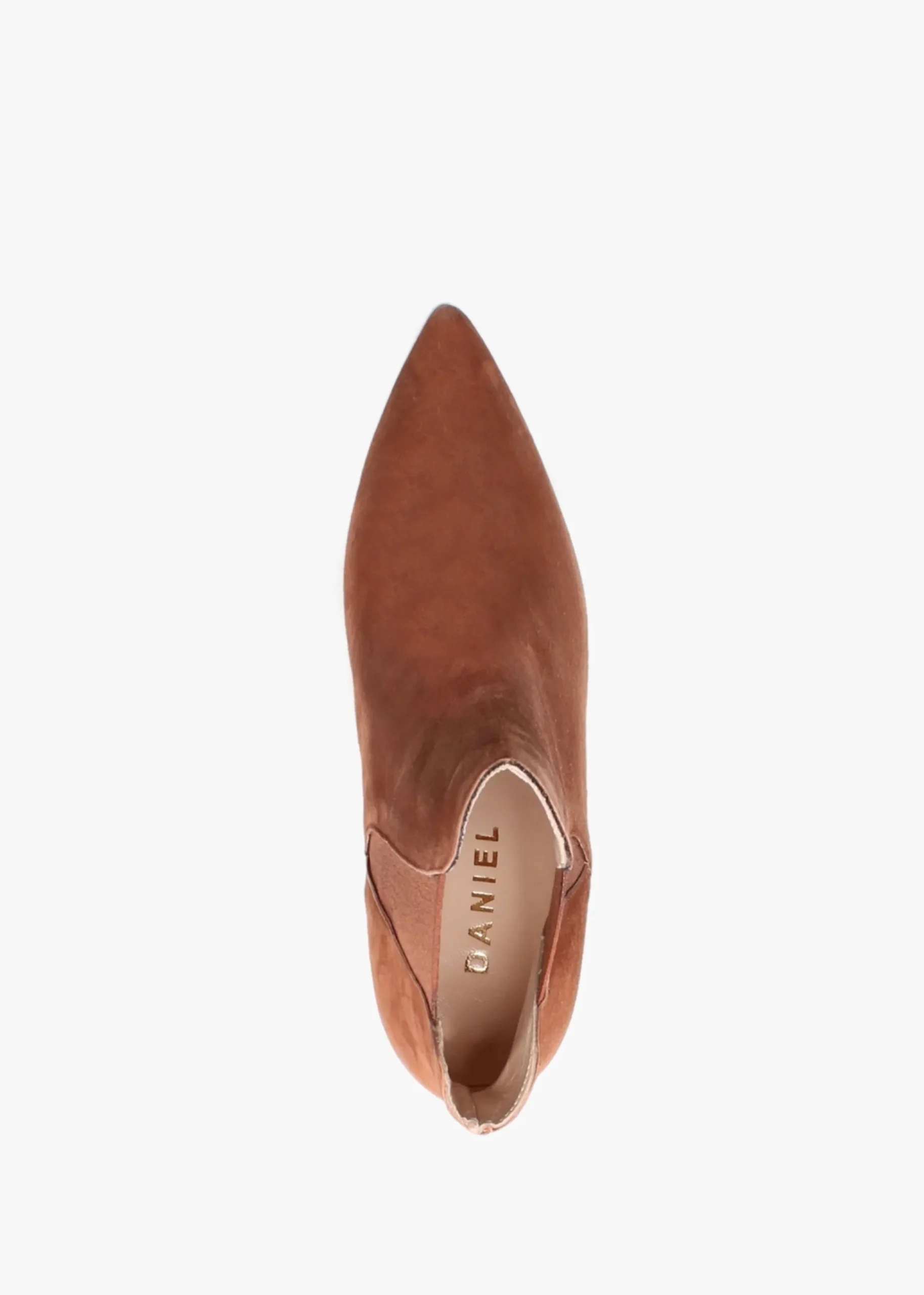 Adril Tan Suede Ankle Boots