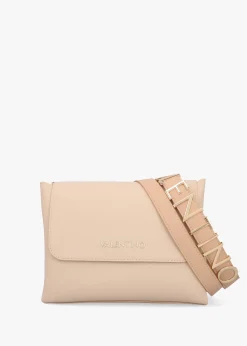 Alexia Ecru Logo Strap Satchel Bag