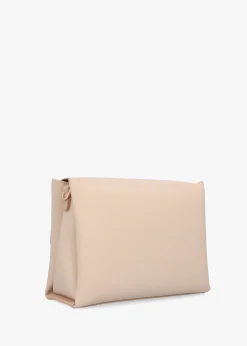 Alexia Ecru Logo Strap Satchel Bag