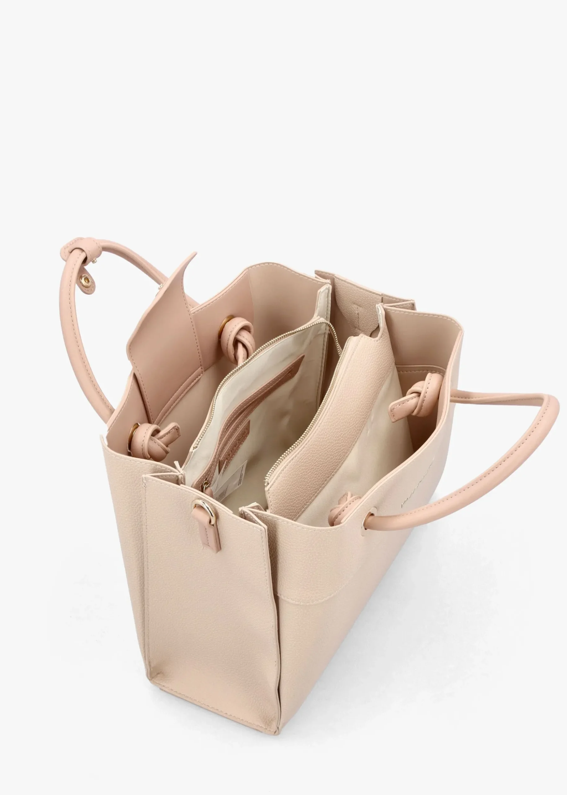 Alexia Ecru Logo Strap Tote Bag