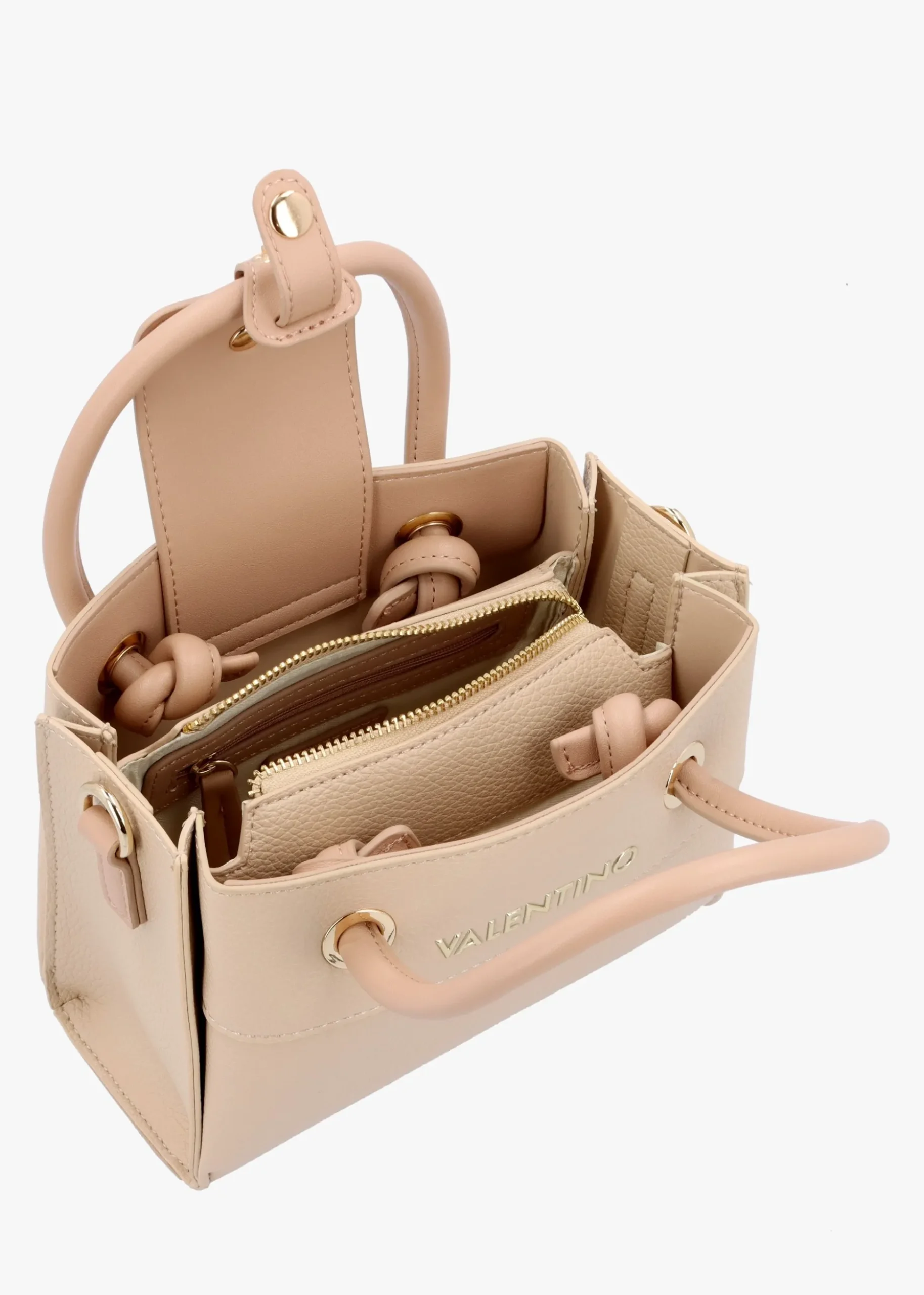 Alexia Ecru Top Handle Bag