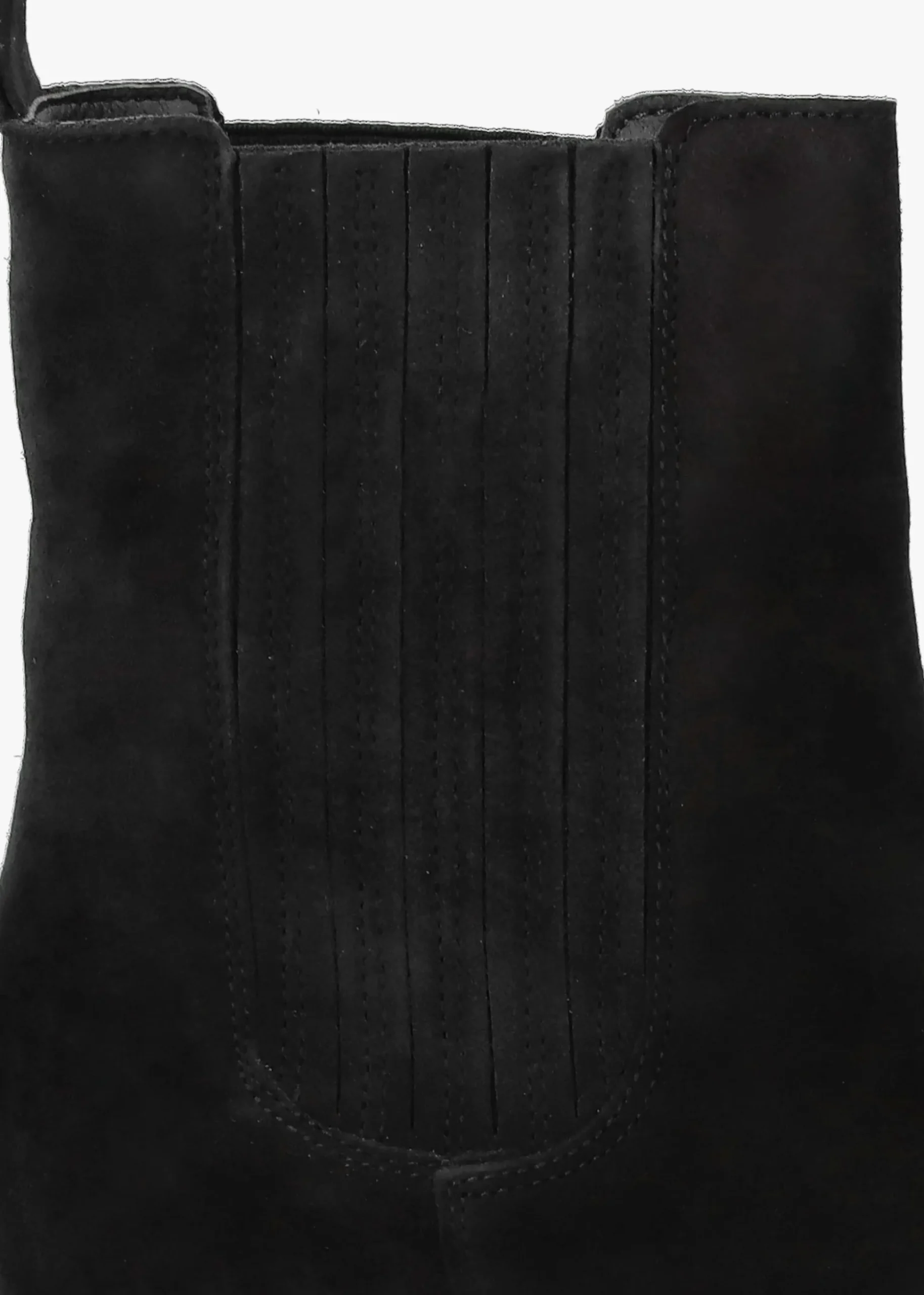Alpie Black Suede Crepe Sole Chelsea Boots