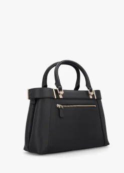 Anadela Large Black Satchel Bag