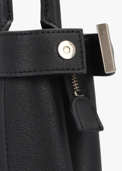 Anadela Mini Black Satchel Bag