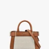 Anadela Mini Natural Cognac Satchel Bag