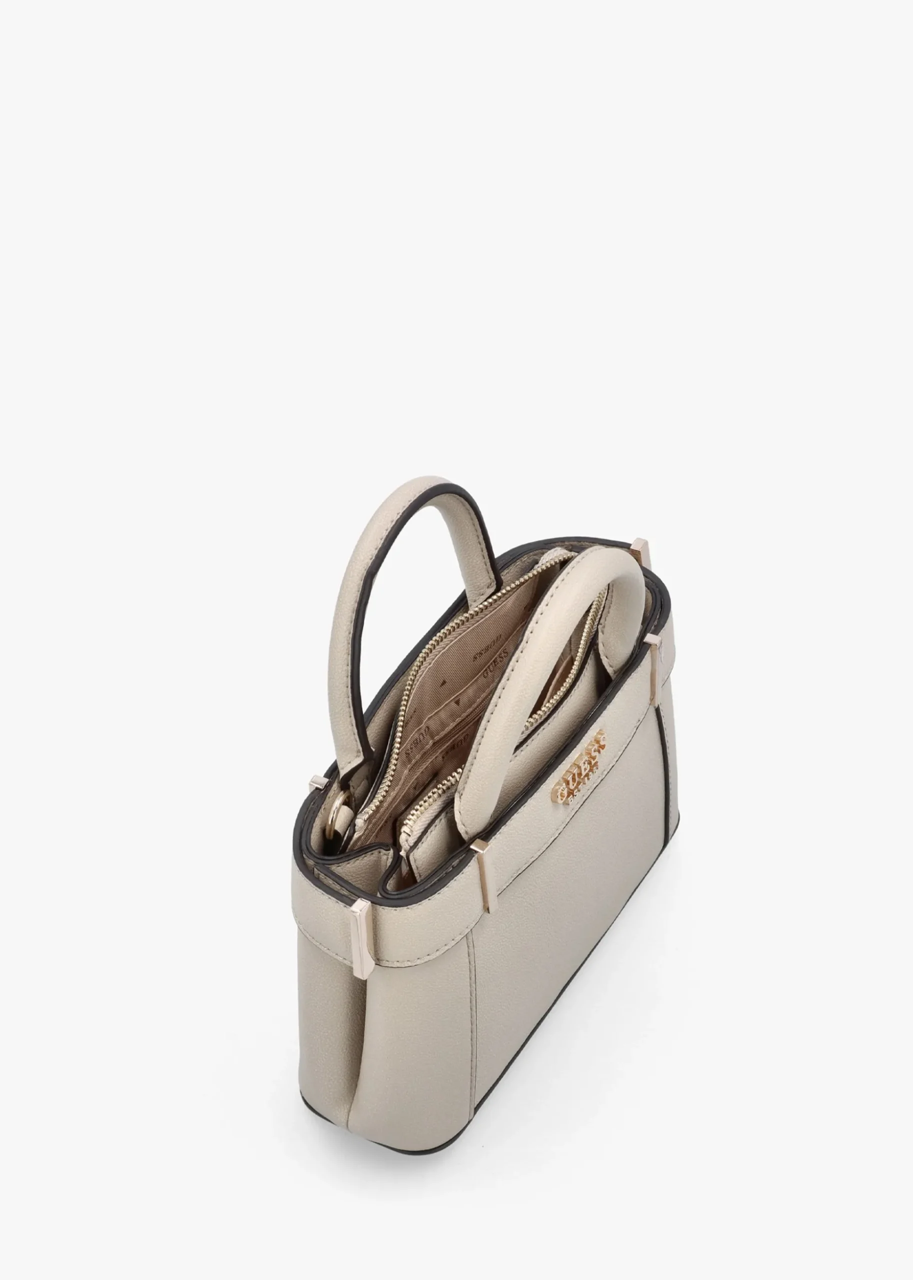 Anadela Mini Taupe Satchel Bag
