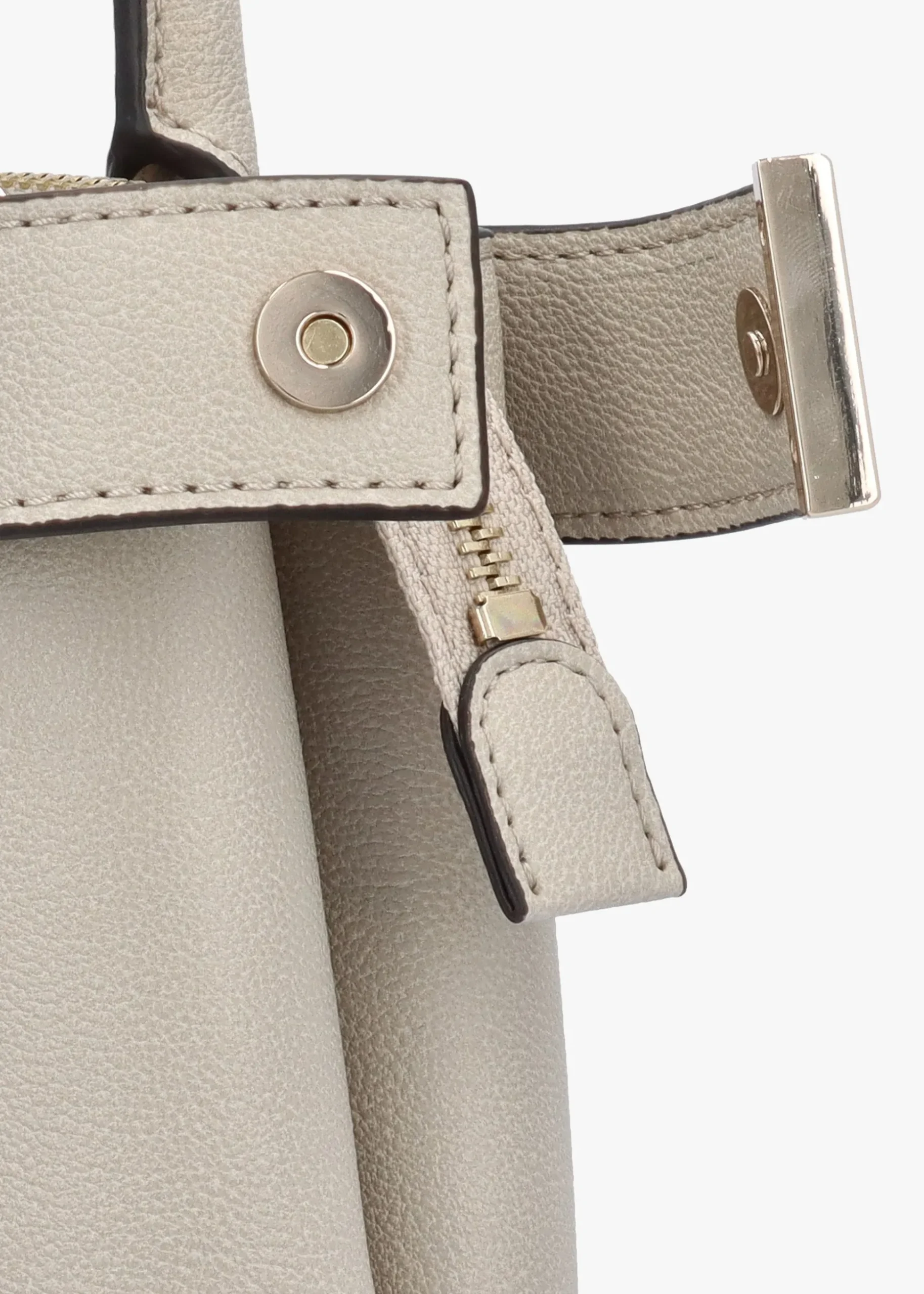 Anadela Mini Taupe Satchel Bag