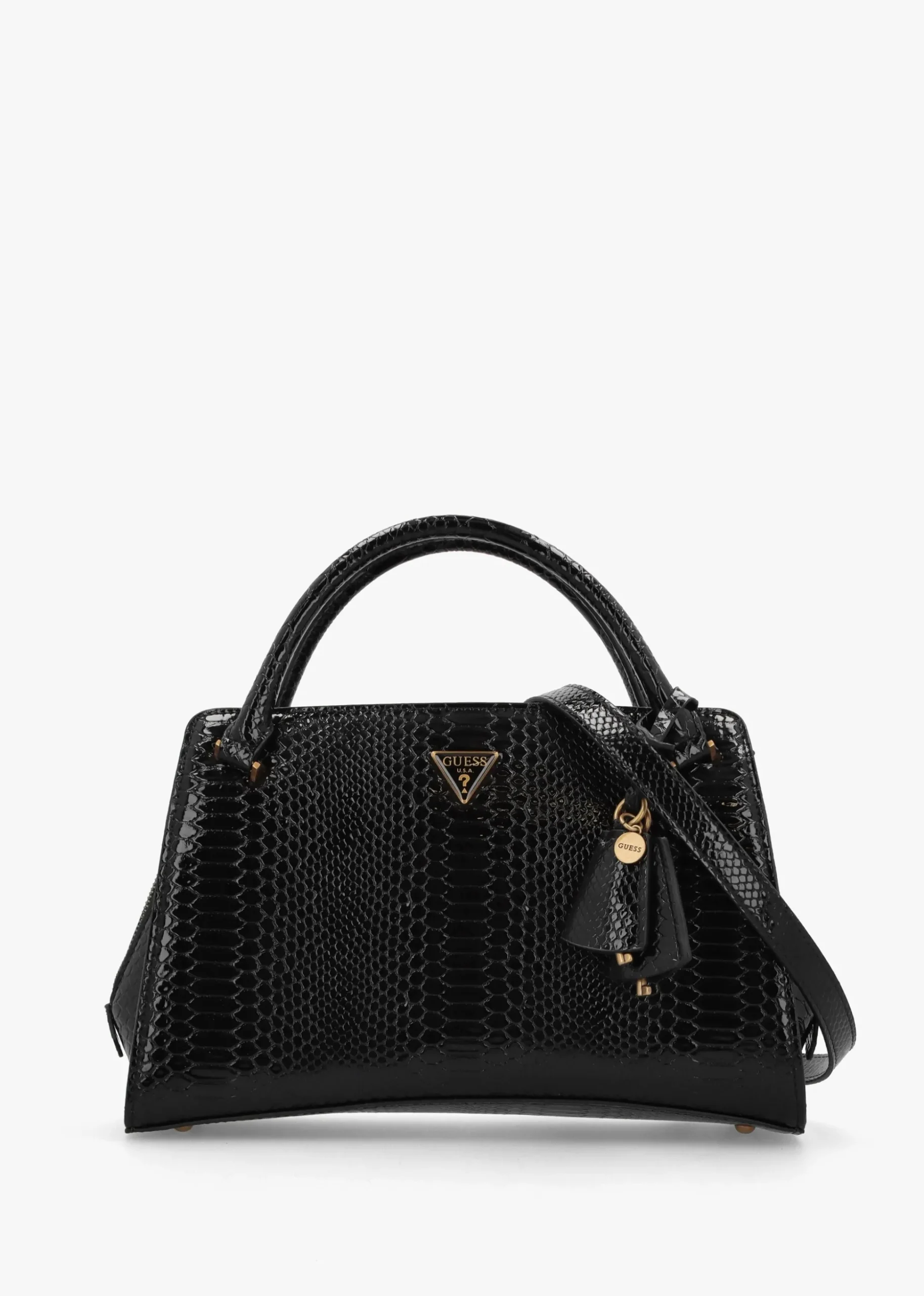 Annita Black Girlfriend Satchel Bag
