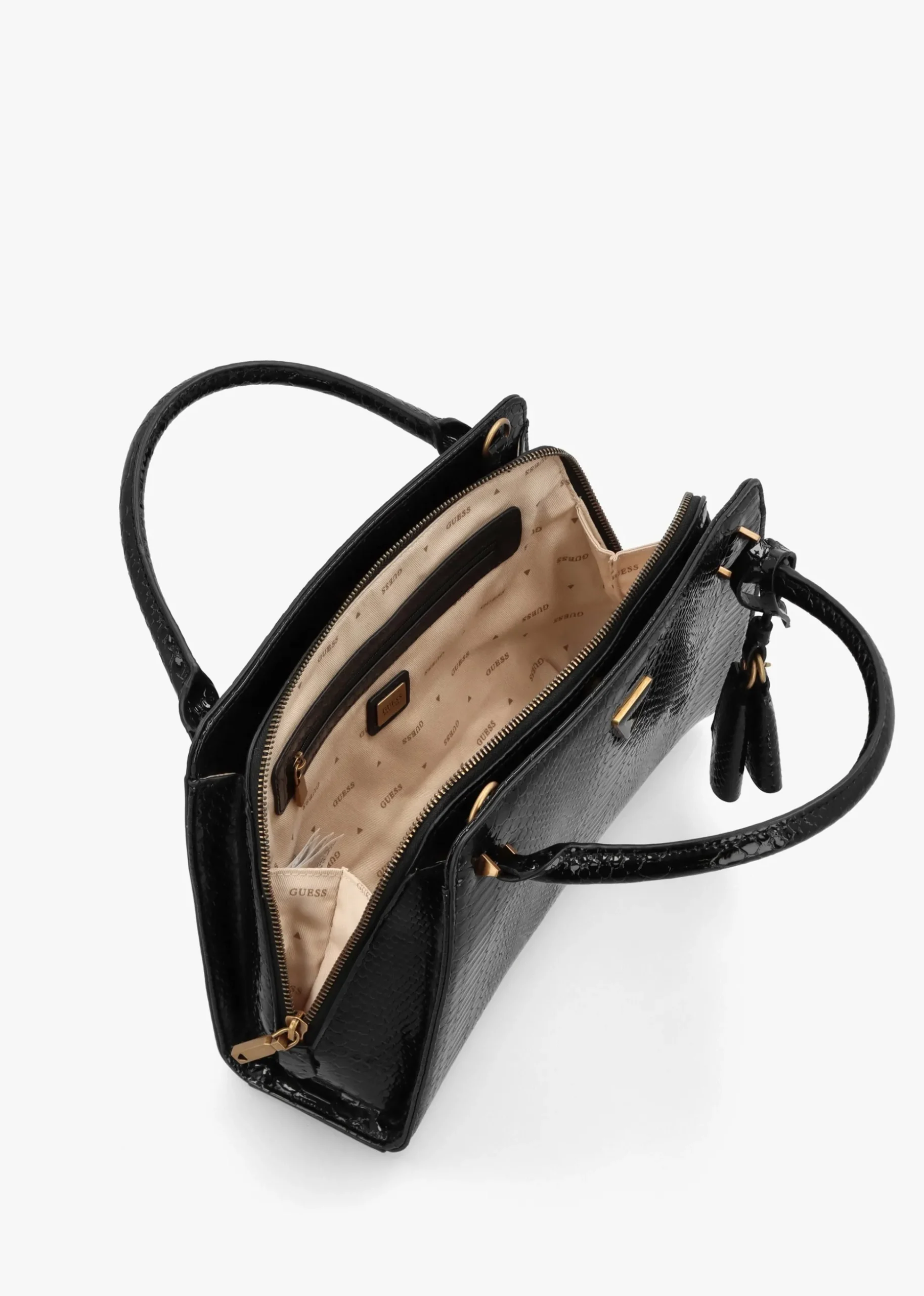 Annita Black Girlfriend Satchel Bag