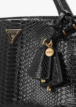 Annita Black Girlfriend Satchel Bag