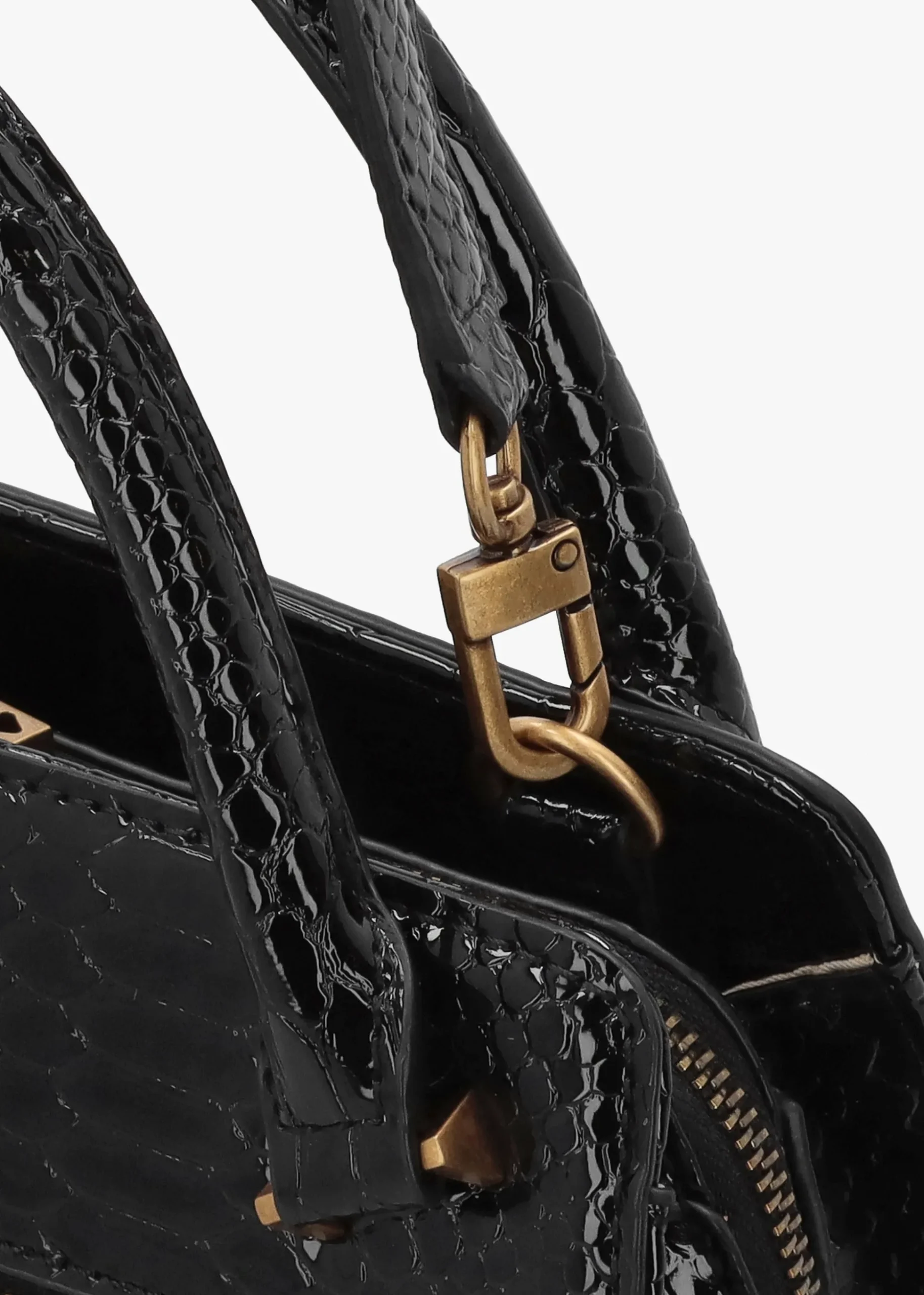 Annita Black Girlfriend Satchel Bag
