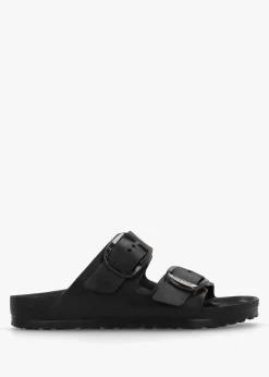 Arizona Big Buckle EVA Black Two Bar Mules
