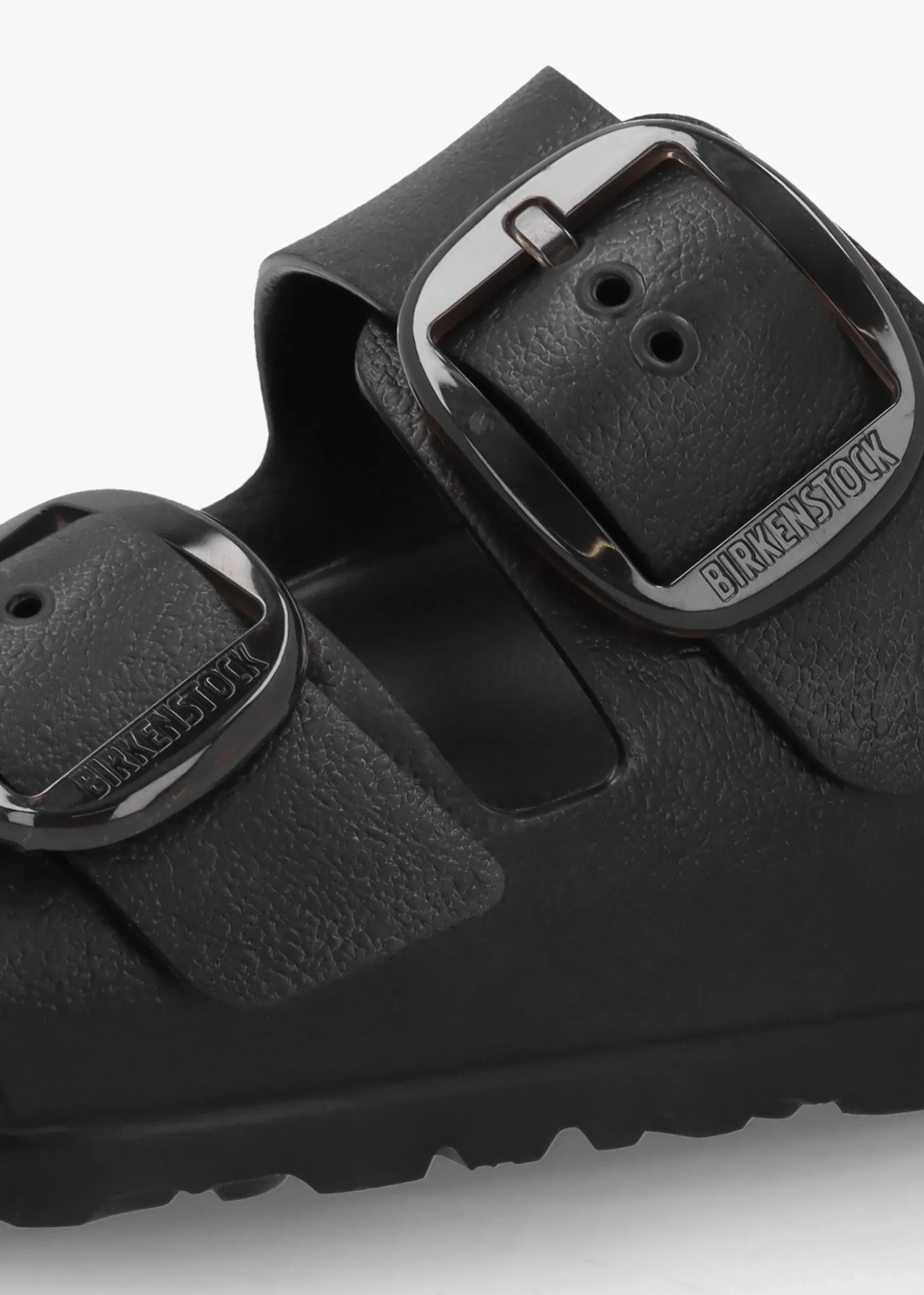 Arizona Big Buckle EVA Black Two Bar Mules