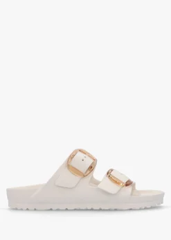 Arizona Big Buckle EVA Eggshell Two Bar Mules