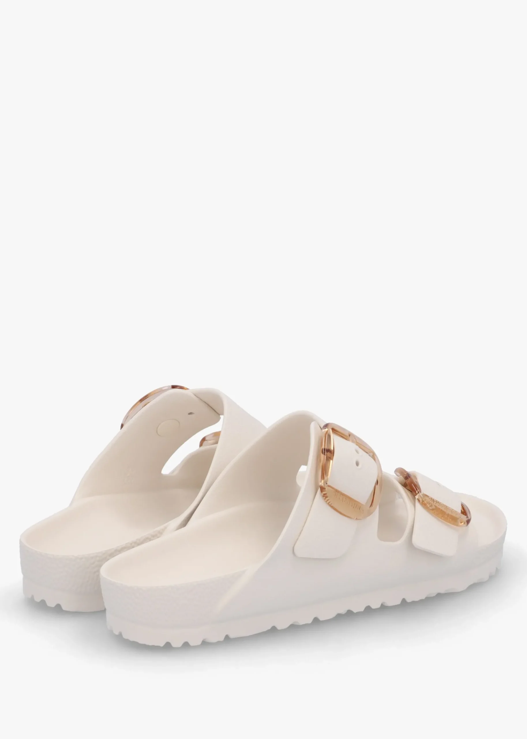 Arizona Big Buckle EVA Eggshell Two Bar Mules