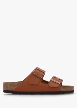 Arizona Birko-Flor Soft Footbed Ginger Brown Two Bar Mules