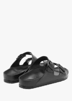 Arizona EVA Black Two Bar Mules