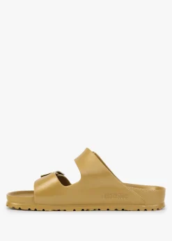 Arizona EVA Glamour Gold Two Bar Mules
