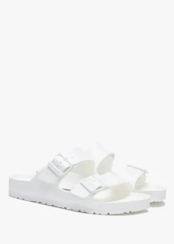 Arizona EVA White Two Bar Mules