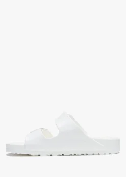 Arizona EVA White Two Bar Mules