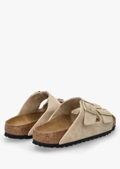 Arizona Sandcastle Suede Two Bar Mules