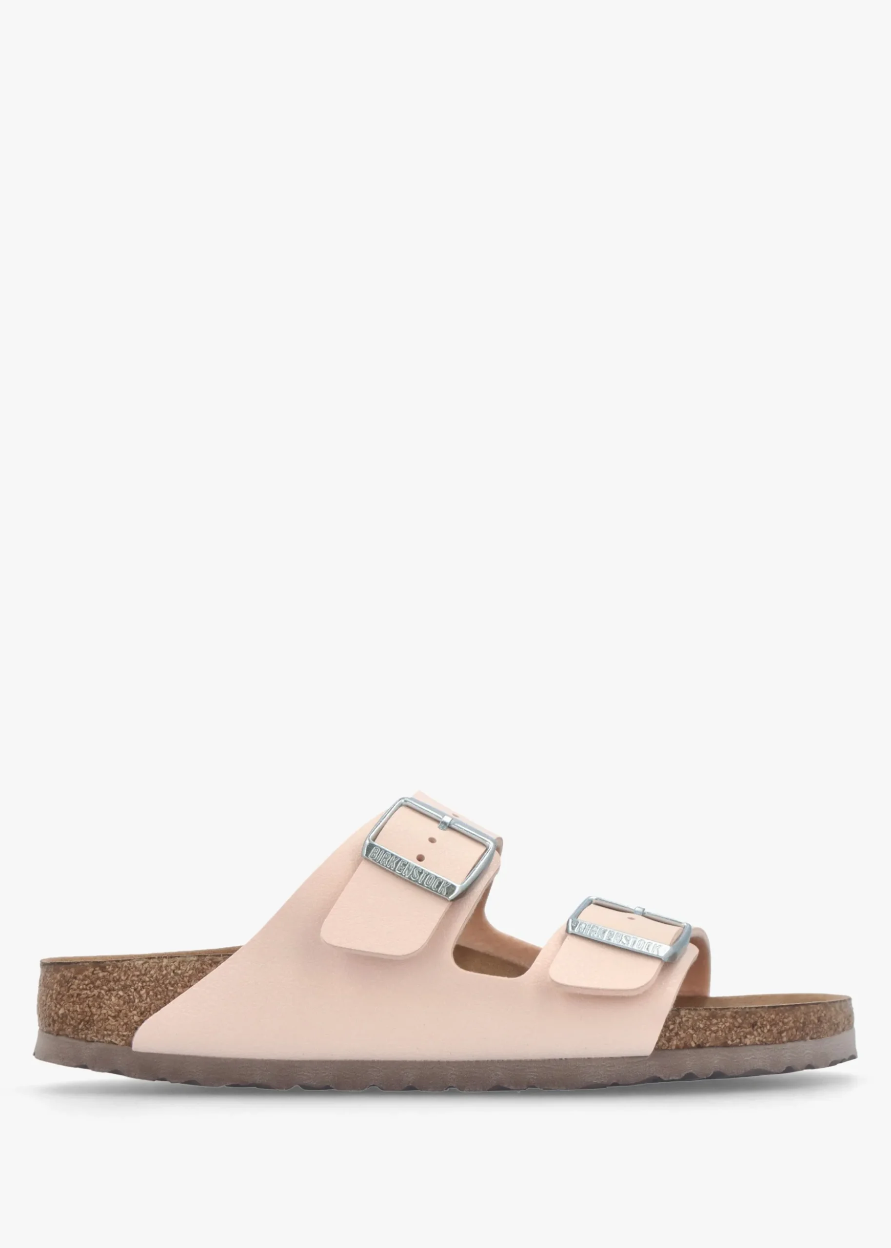 Arizona Vegan Light Rose Birko-Flor Two Bar Mules