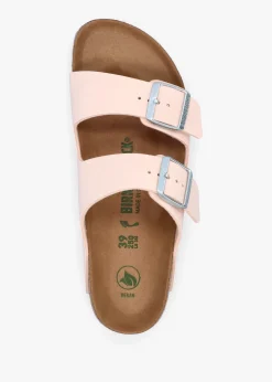 Arizona Vegan Light Rose Birko-Flor Two Bar Mules