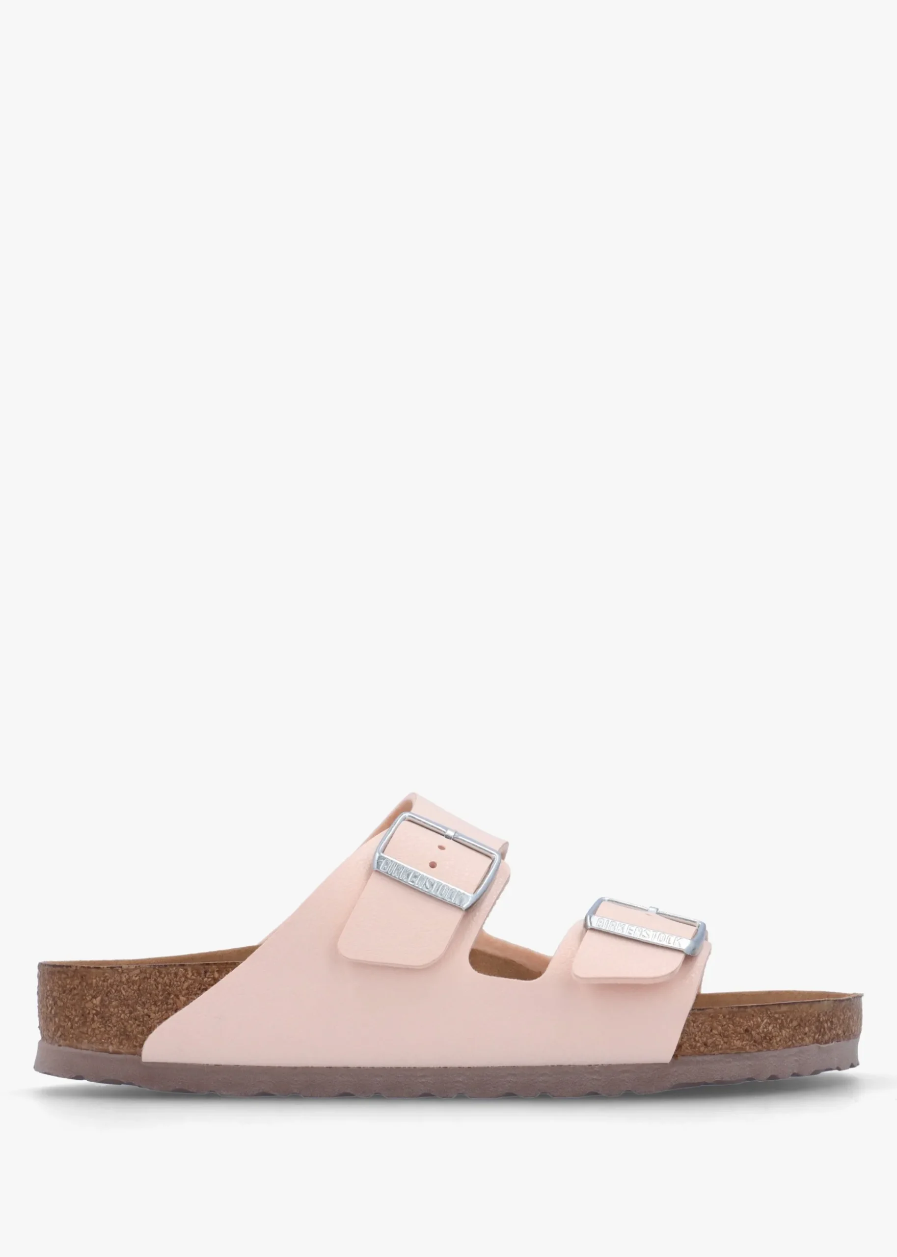Arizona Vegan Light Rose Birko-Flor Two Bar Mules