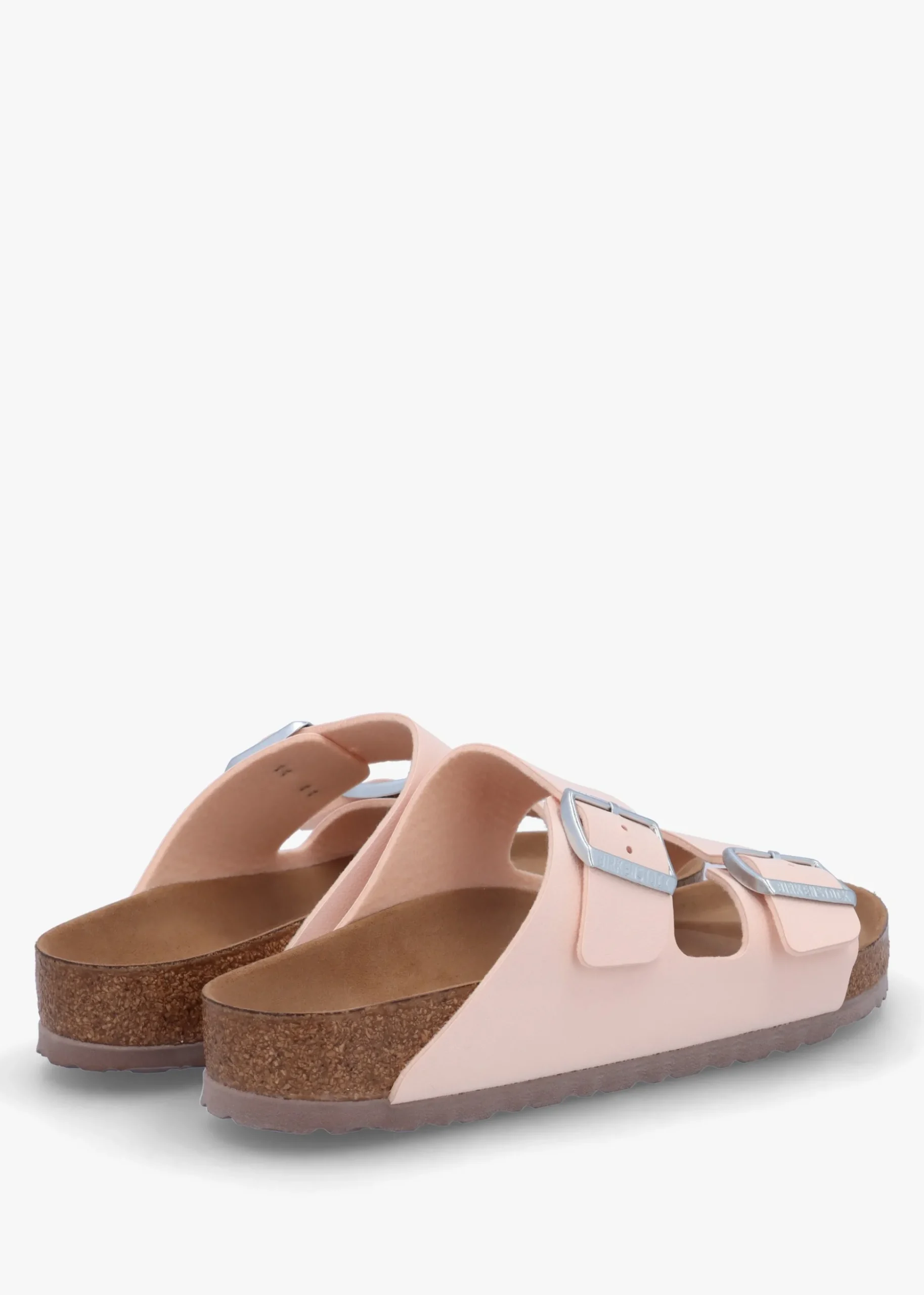 Arizona Vegan Light Rose Birko-Flor Two Bar Mules