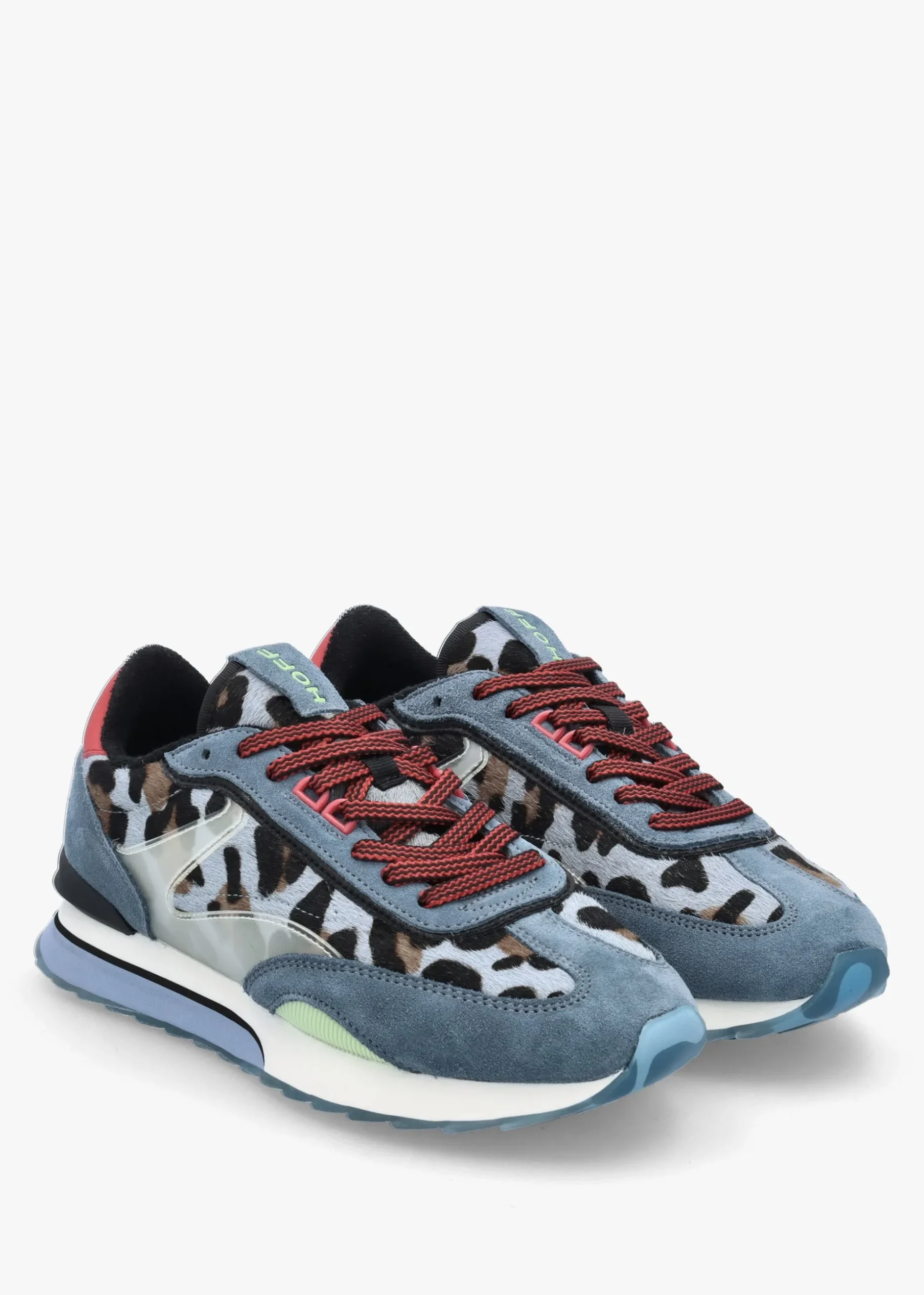Art Blue Multicoloured Trainers