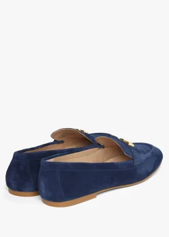 Averi III Navy Suede Loafers