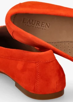 Averi III Orange Suede Loafers