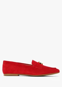 Averi III Red Suede Loafers