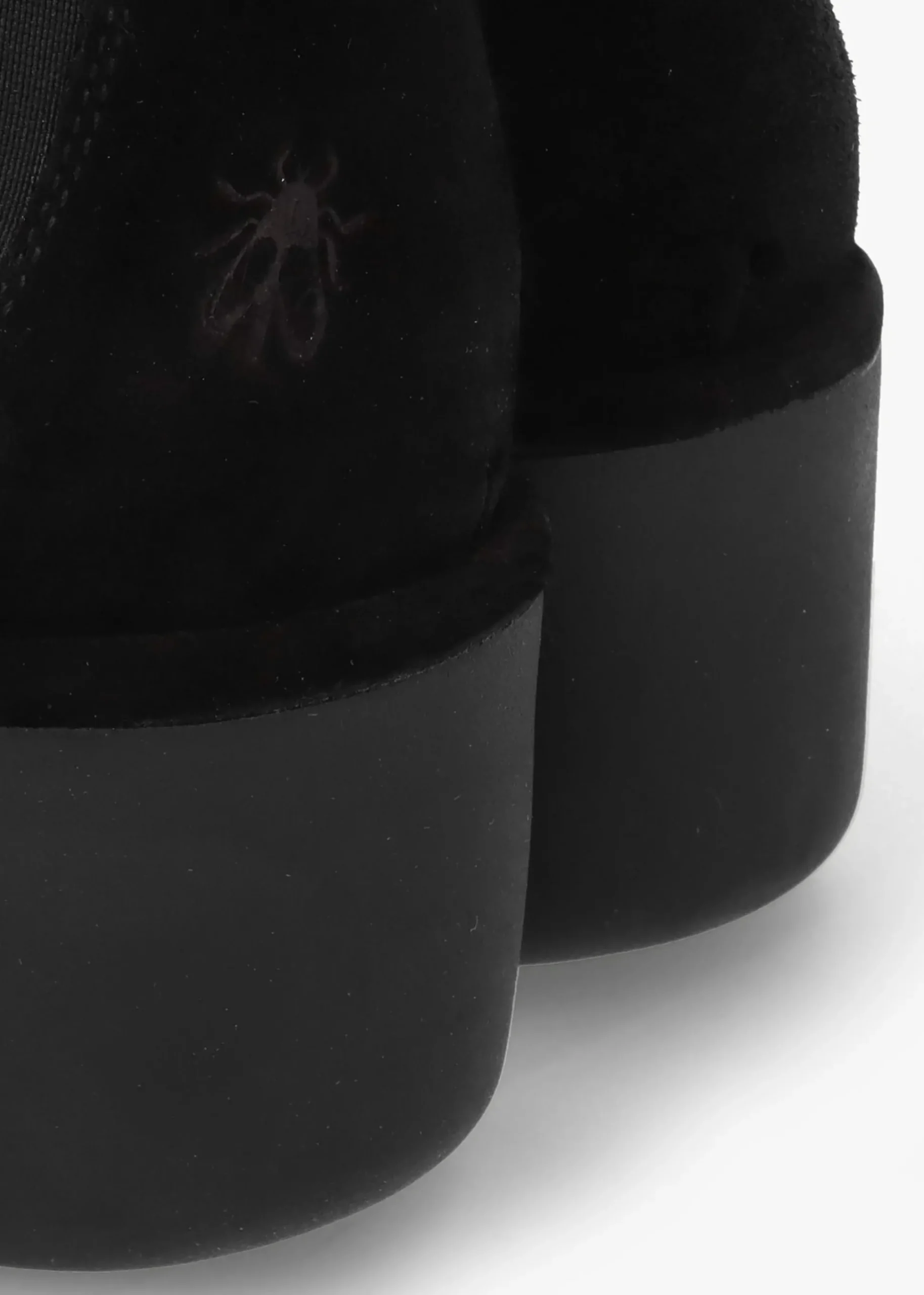 Bagu Black Suede Wedge Chelsea Boots