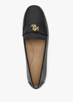 Barnsbury Black Leather Loafers