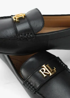 Barnsbury Black Leather Loafers