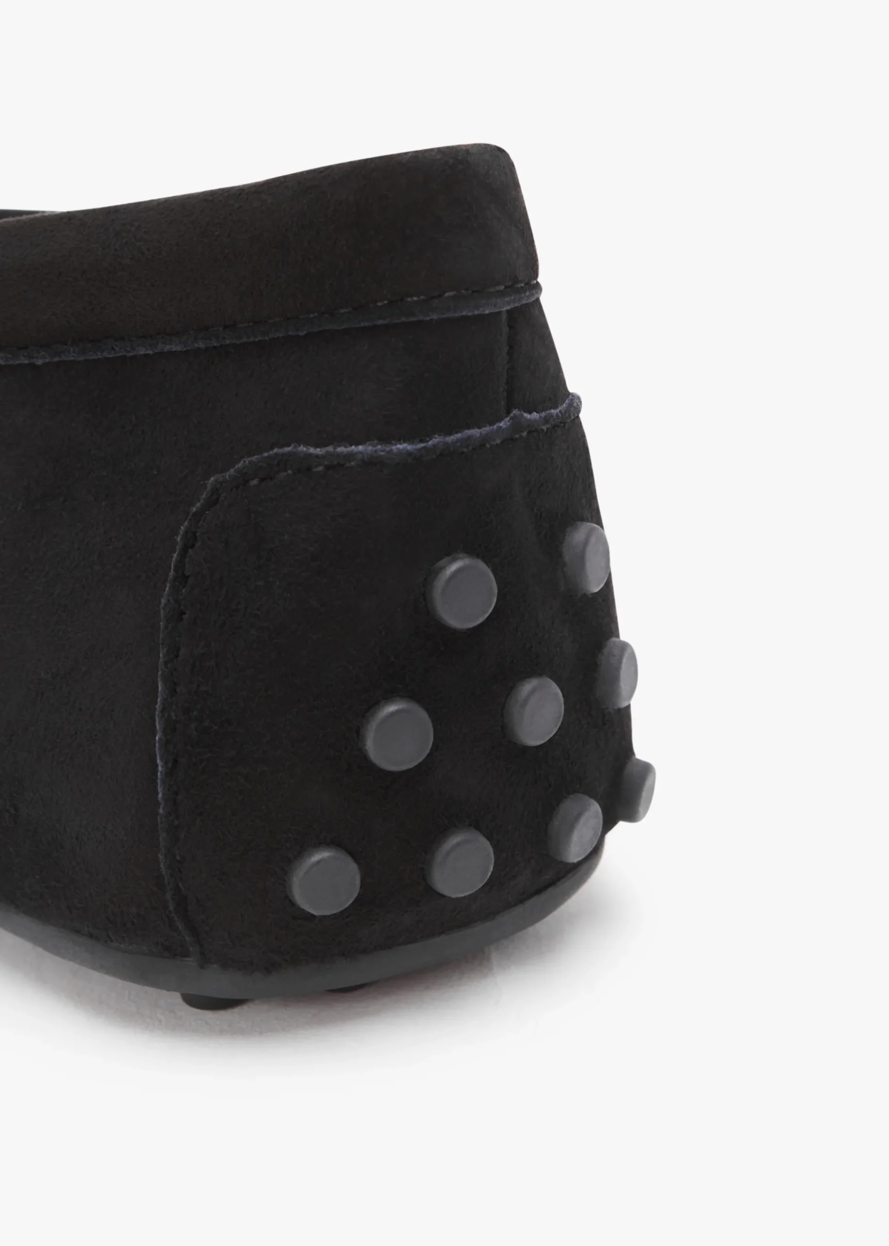Barnsbury Black Suede Loafers