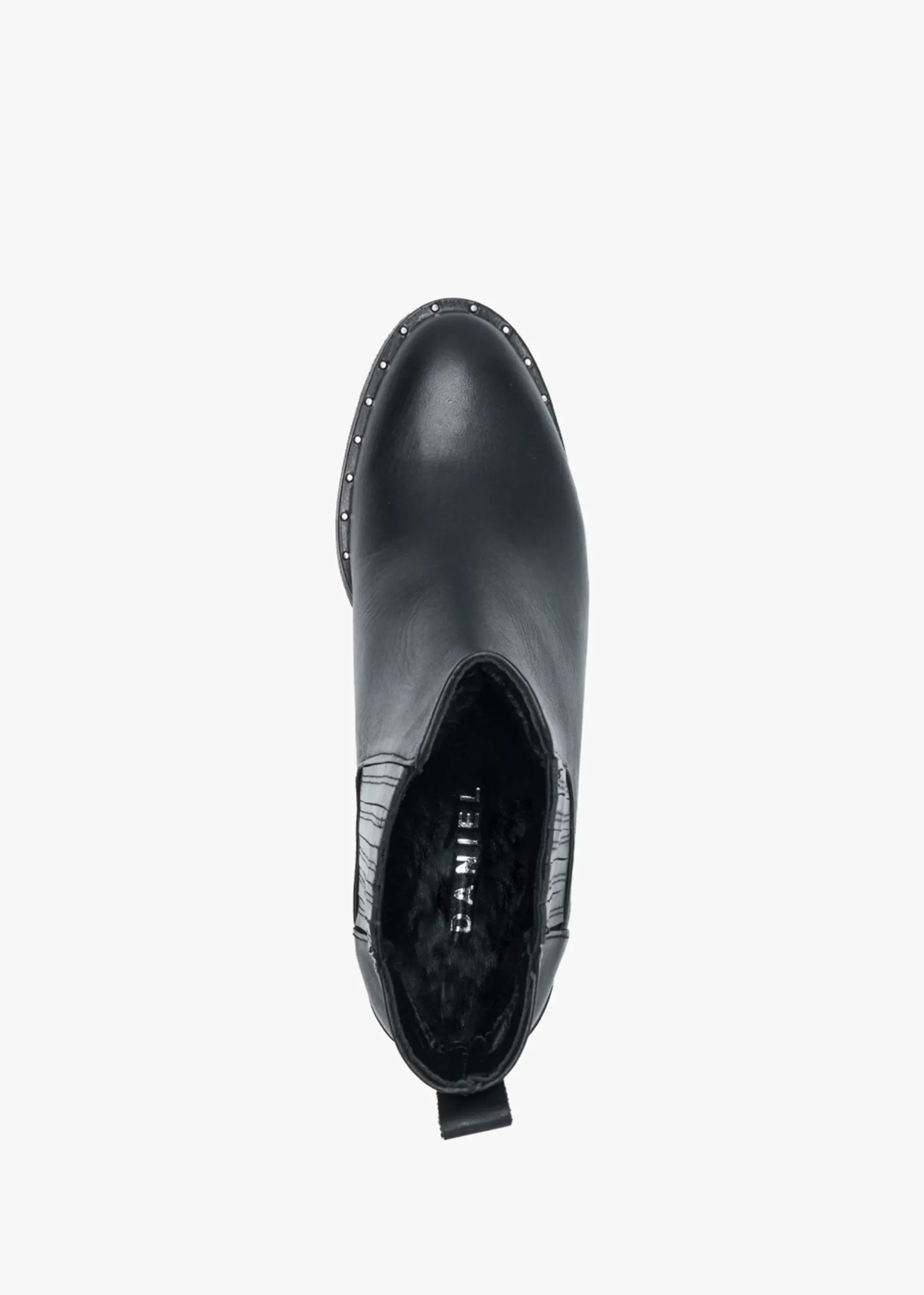 Baver Black Leather Chelsea Boots