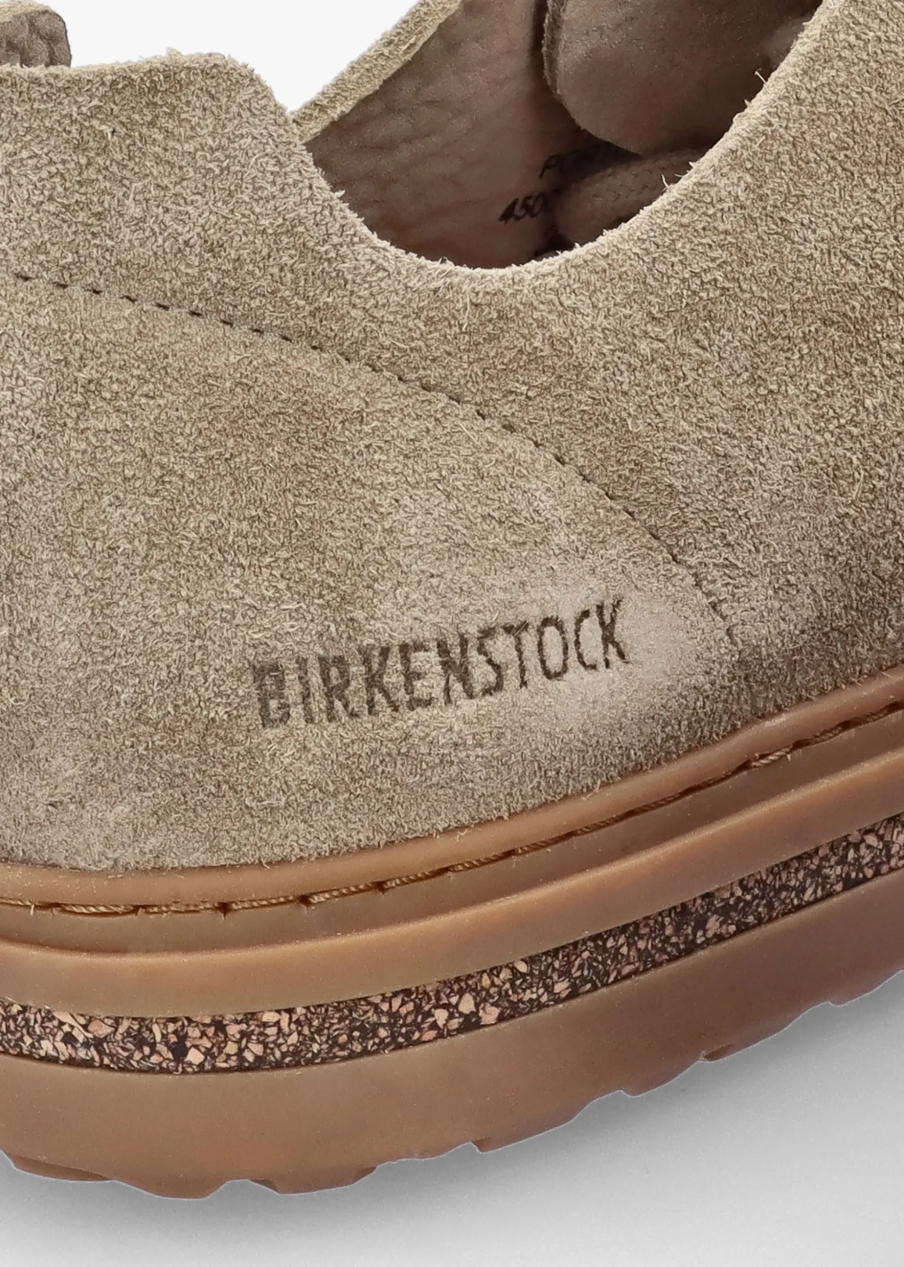 Bend Low Gray Taupe Suede Trainers