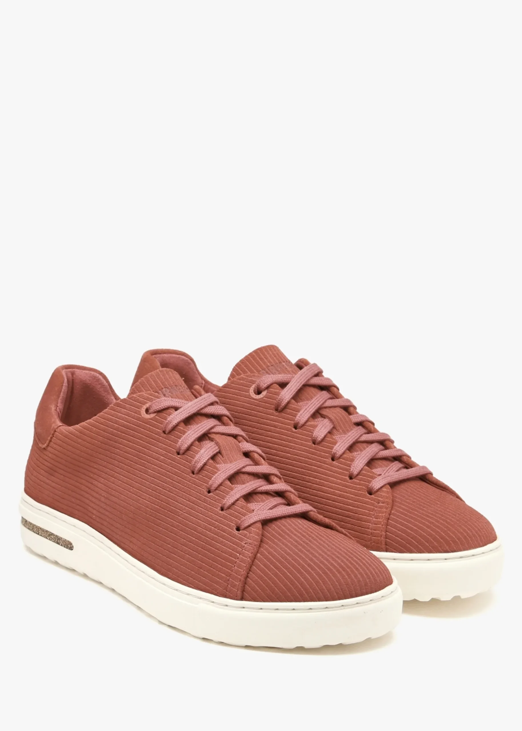 Bend Low Sienna Red Suede Leather Trainers