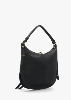 Black Leather Shoulder Bag