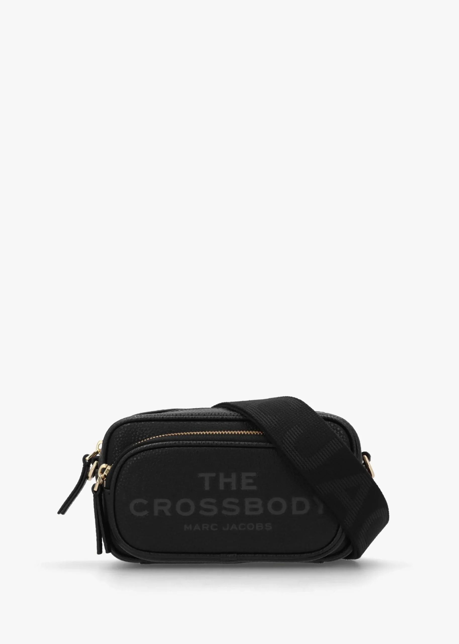 Black Leather The Crossbody Bag