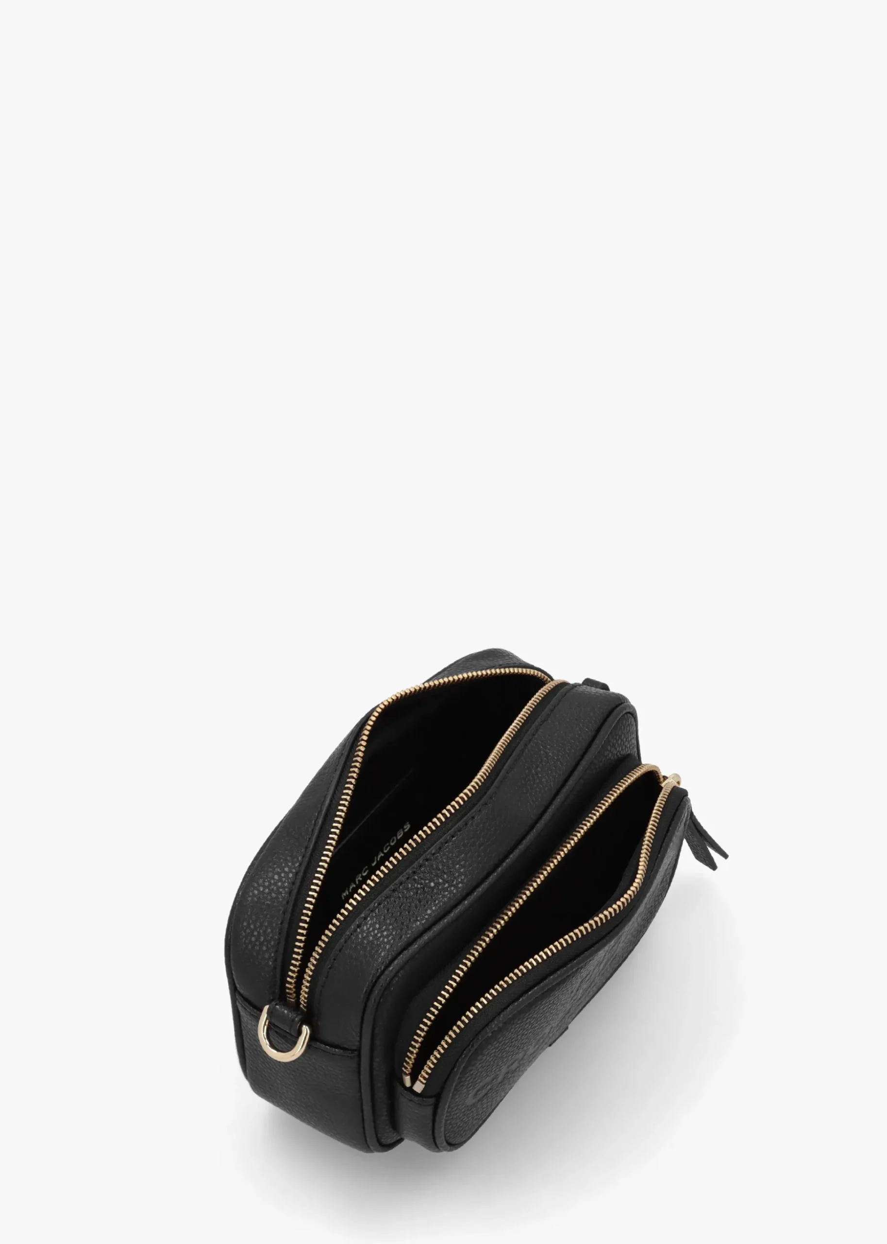 Black Leather The Crossbody Bag